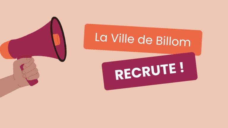 La Ville de Billom recrute !